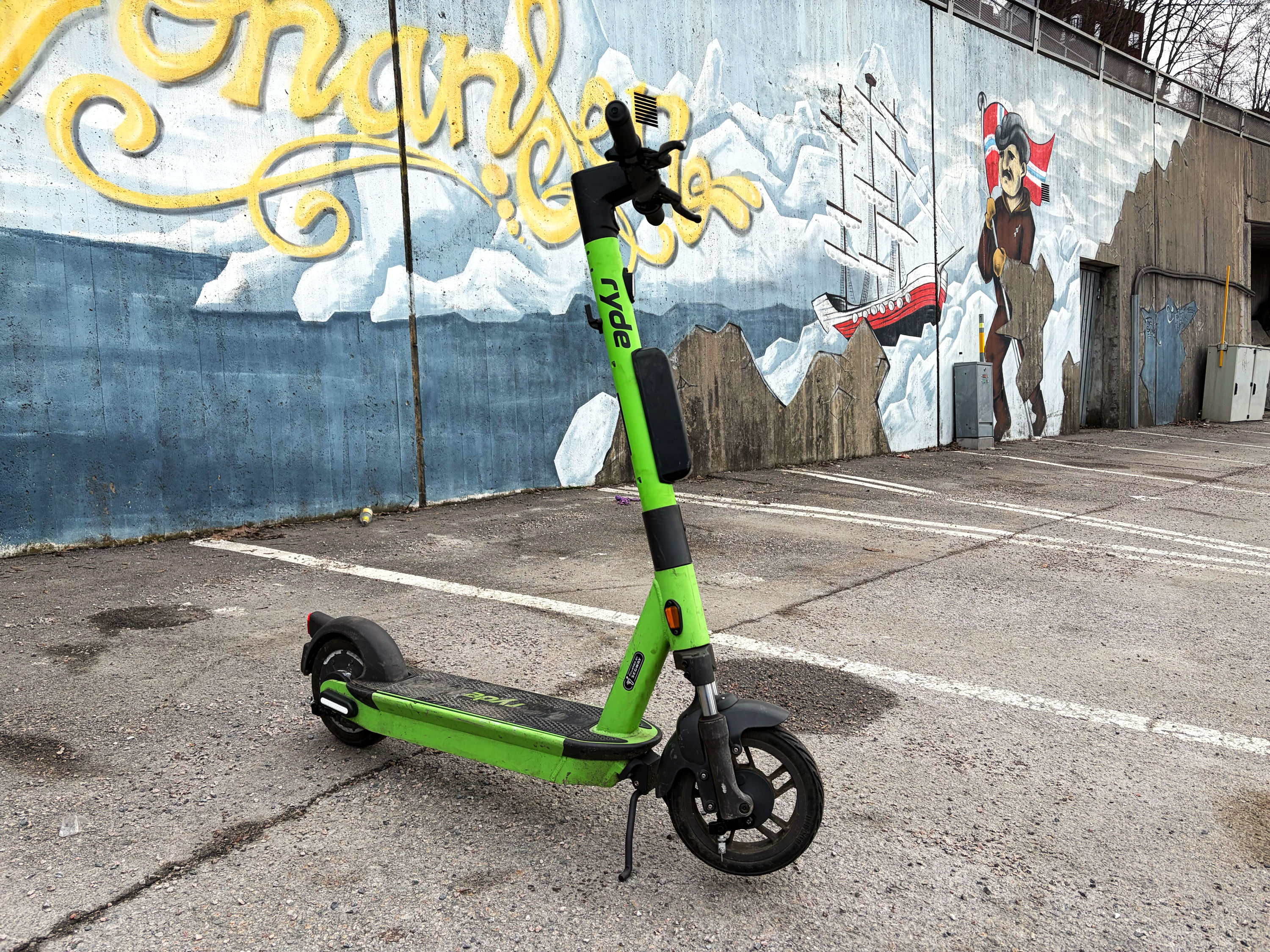 Ryde Elsparkesykkel Foto Skien Kommune